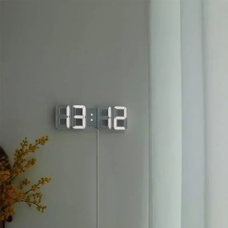 Modern LED Digital Wall Desk Clock - Stylish Home Décor