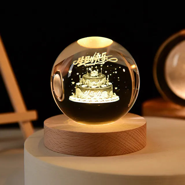 3D Crystal Ball 