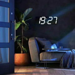 Modern LED Digital Wall Desk Clock - Stylish Home Décor