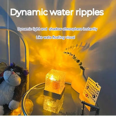 Water Ripple Projector Night Light